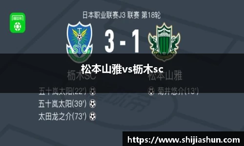 松本山雅vs枥木sc